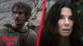 Andrew Garfield in The Uprising and Sandra Bullock in Practical Magic 2