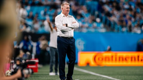 Charlotte FC's head coach, Dean Smith.