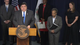 Gov. J.B. Pritzker on Friday ordered Illinois residents to stay home and nonessential businesses to close beginning at 5 p.m. Saturday.