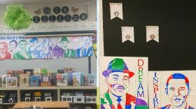 Posters and bulletin boards for Black History Month