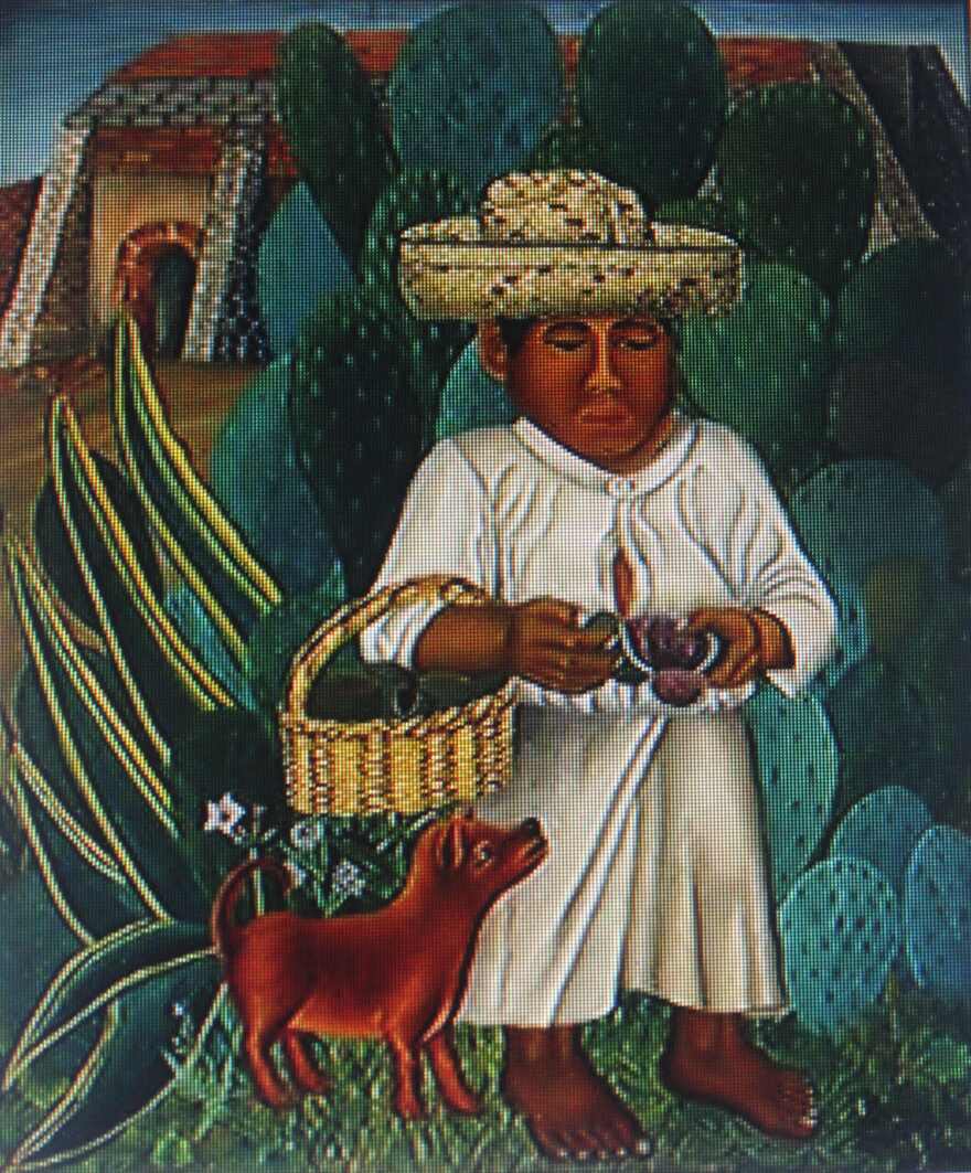 Artwork included in 'There & Here' exhibit at Baker Museum.