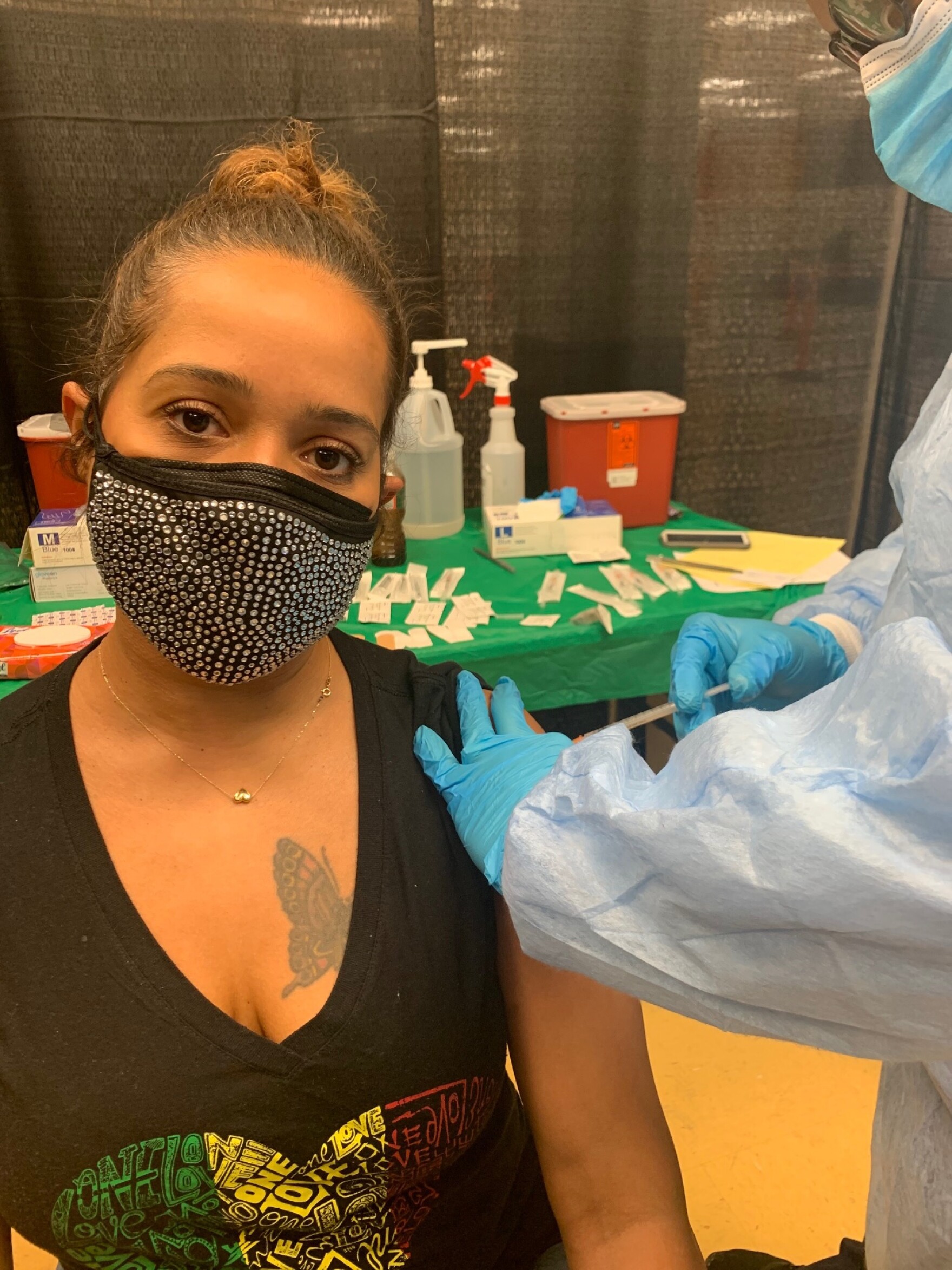 WBGO #39 s Alexandra Hill Documents Vaccine Journey WBGO Jazz