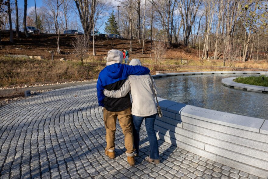 The Sandy Hook Permanent memorial opened to the public on November 14, a month ahead of the anniversary of the tragedy.