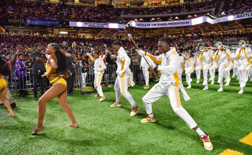 Battle of the bands at the 49th annual Bayou Classic