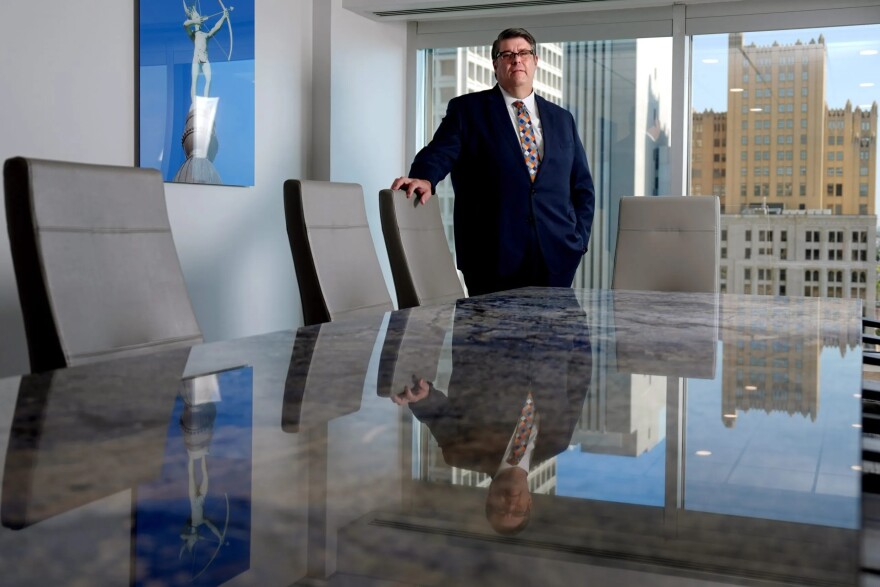 Pat McFerron with Cole, Hargrave, Snodgrass and Associates is pictured in Oklahoma City, Thursday, July 11, 2024.