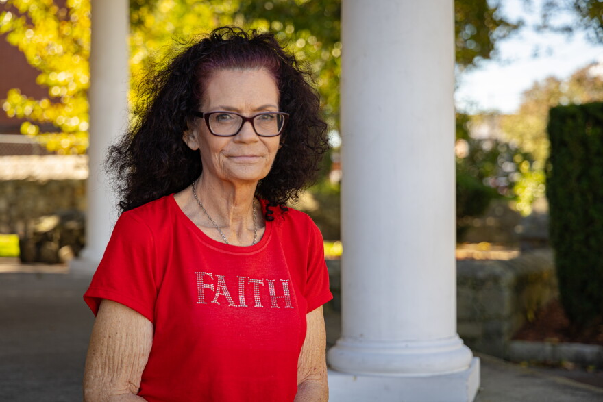 Sherry Holmes is a volunteer with Help the Homeless RI in West Warwick. Credit: Rose Wheeler/Ocean State Media