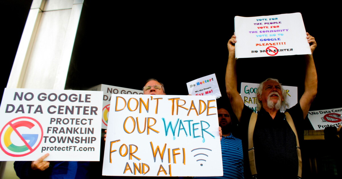 Photograph accompanying More than 500 local bans or moratoria have hit datacenter siting nationwide
