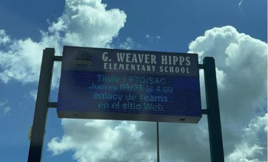 G. Weaver Hipps Elementary School is a risk level 4 school.