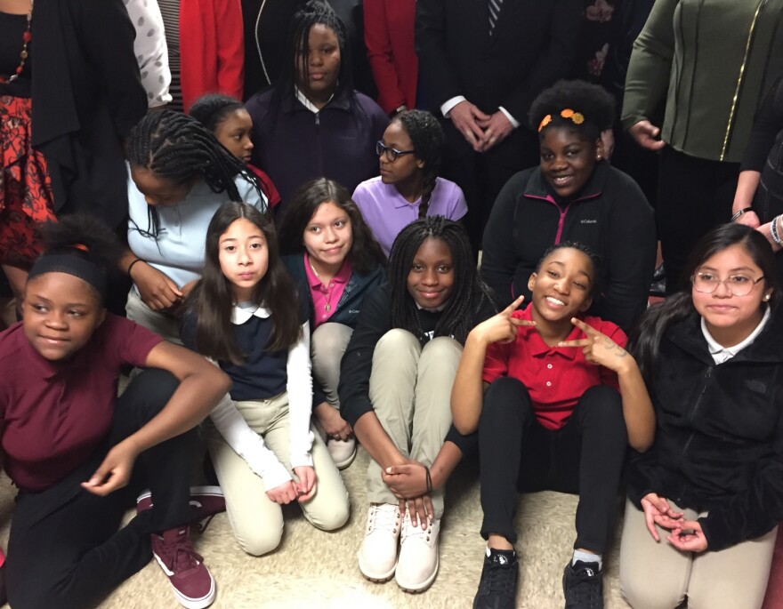 Fifth grade girls at Floro Torrence School in Indianapolis will participate in the pilot program.