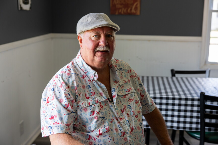 Kenneth Todd is the owner of Papaw's Poole Mill Restaurant in Webster County in western Kentucky.