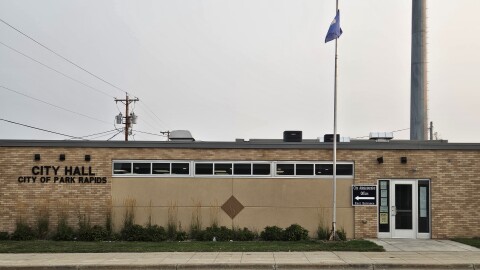 City Hall in downtown Park Rapids on Sept. 10, 2024.
