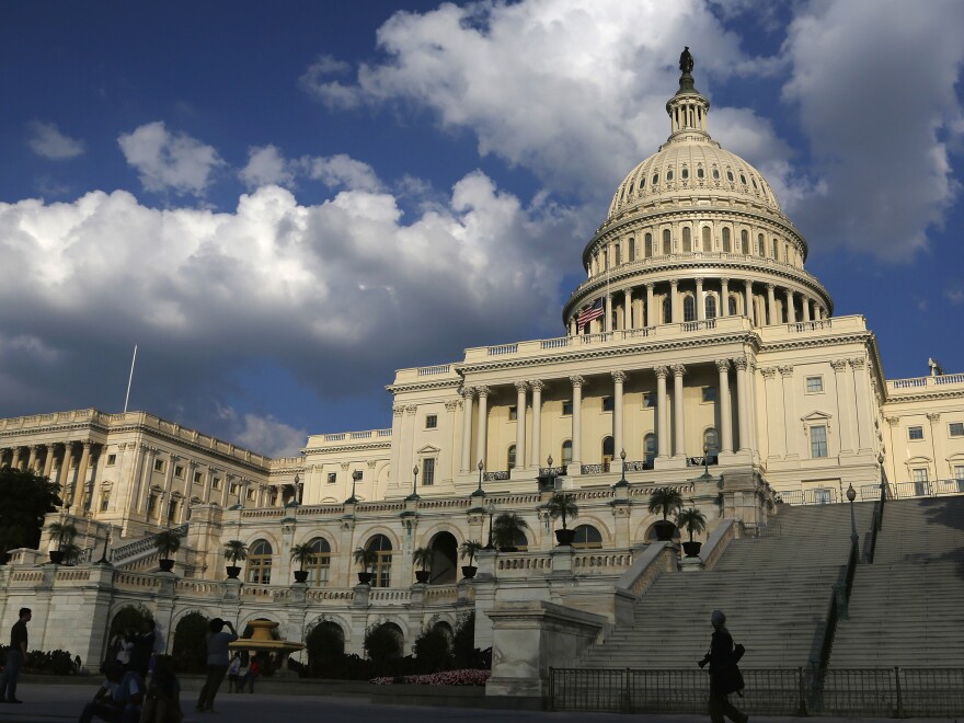 The U.S. Capitol.