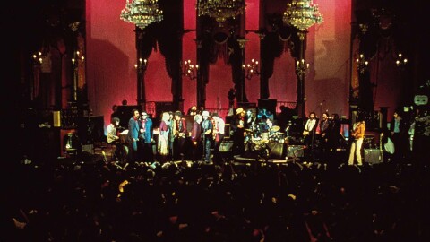 a still image of a band performing 