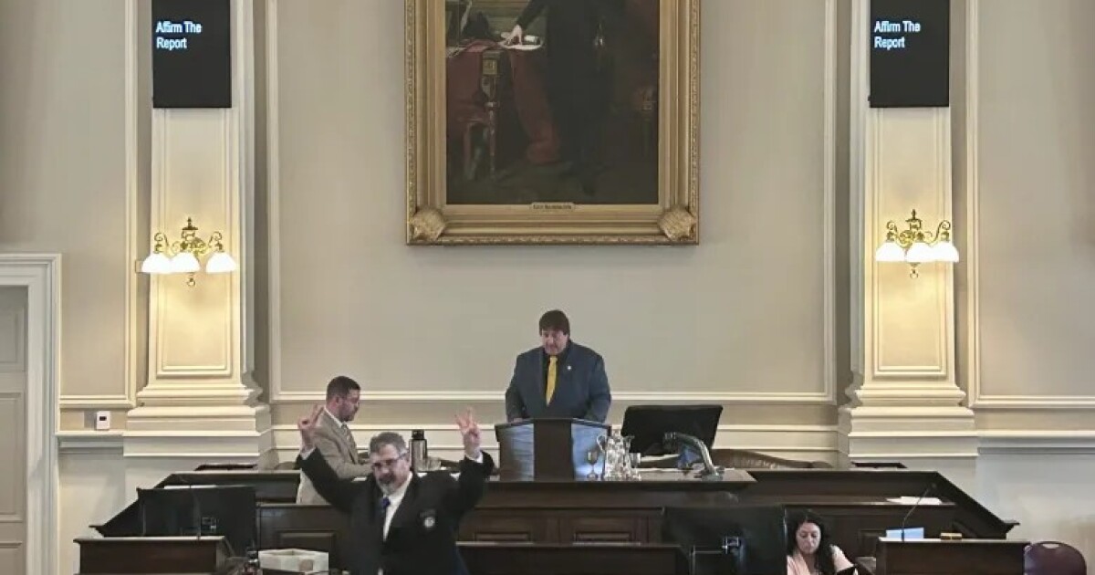 NH House votes to censure Republican lawmaker for offensive social media posts