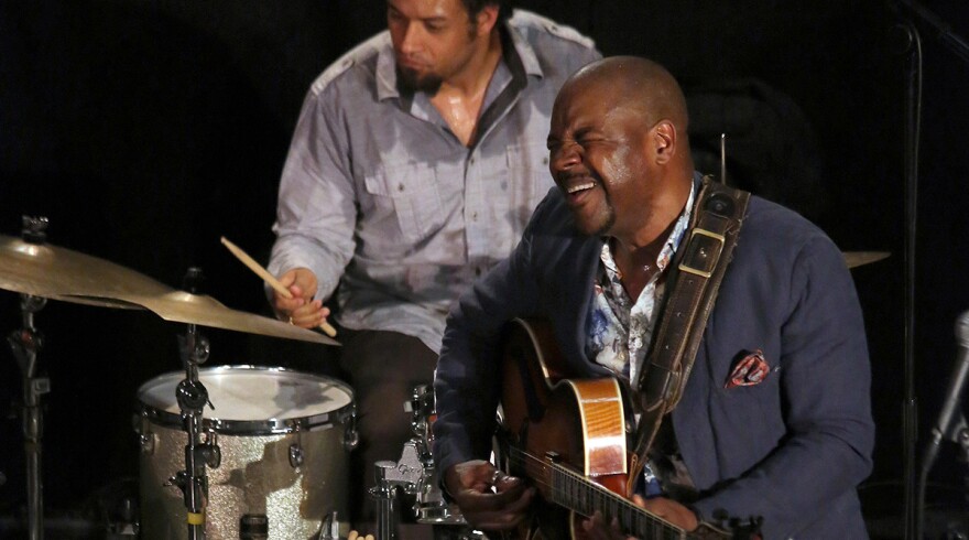 Bobby Broom with drummer Makaye McCraven, INNone Jazzfestival, 2013.