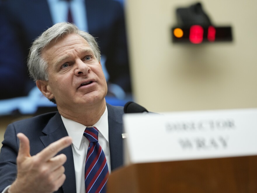 FBI Director Wray grilled as House GOP members allege 'politicization' of the agency