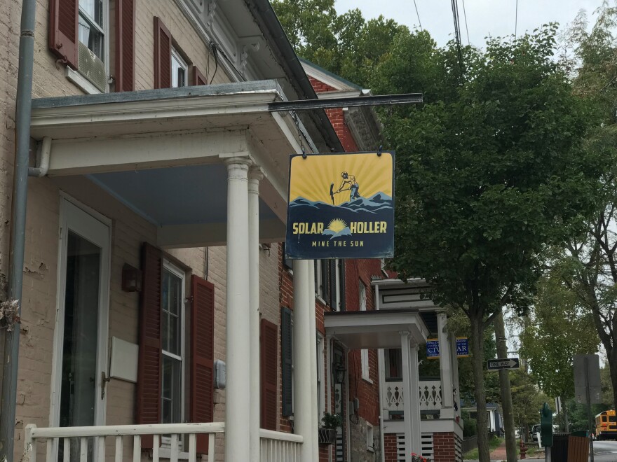 Solar Holler is headquartered in Shepherdstown, W.Va. The company's slogan is "Mine the Sun."