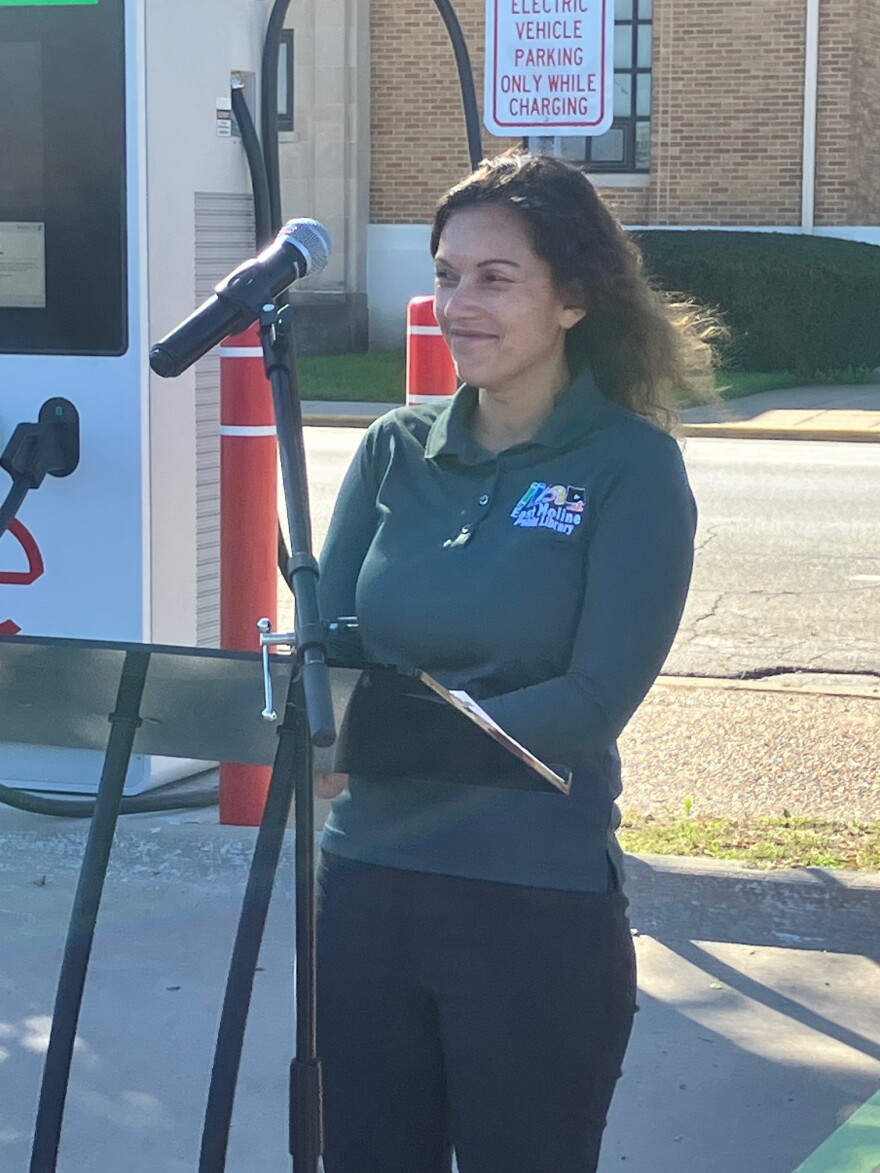 Bianca Sierra, director of the East Moline Public Library.