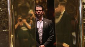 Donald Trump Jr. arrives at Trump Tower on January 18, 2017 in New York City. (John Moore/Getty Images)