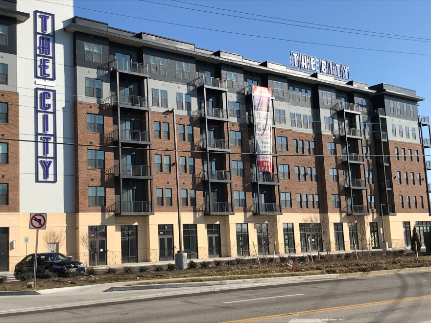 The City mixed-use development project by The Robert Weiler Company is 95% completed.