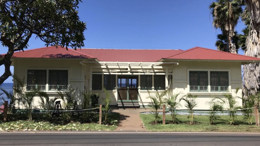 The house at 271 Front St. in Lahaina survived a wildfire because of its metal roof, a lack of vegetation along its dripline, "and a lot of divine intervention," its owner says.