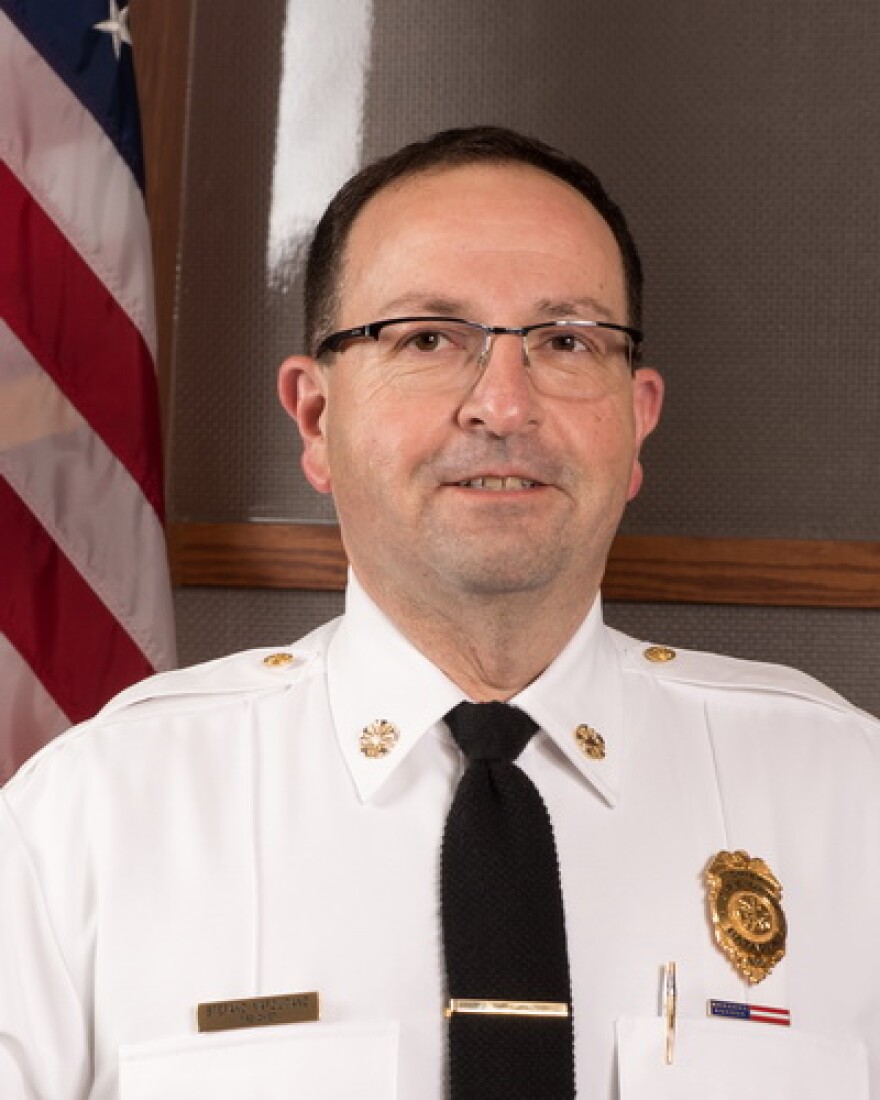 Incoming Rochester Fire Chief Stefano Napolitano.