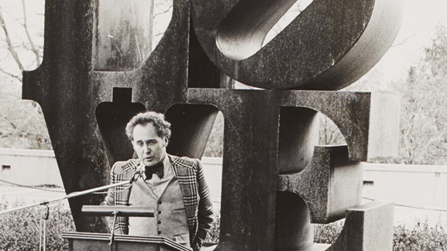 The IMA has housed Indiana’s original LOVE sculpture since 1975. It was relocated inside in early 2017 for preservation.