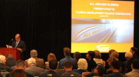 The Florida Development Finance Corporation held a meeting to decide whether to approve tax-exempt bonds for All Aboard Florida. Photo: Renata Sago, WMFE.