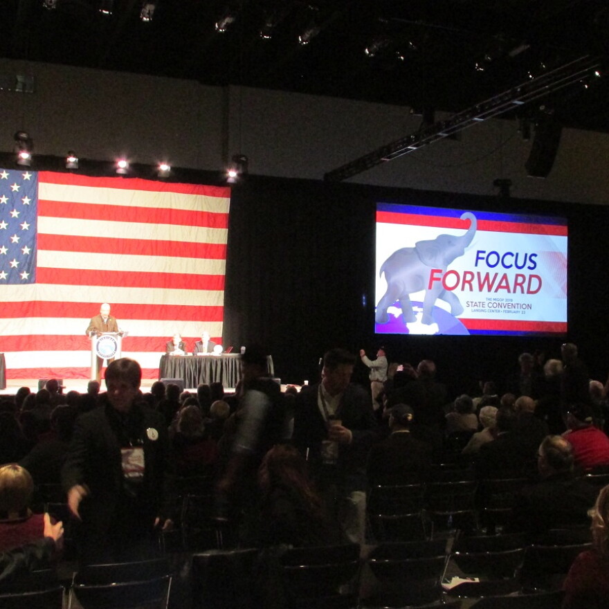 Michigan Republican leaders called for unity as the party picks new leadership.