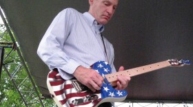 Republican Congressman Thaddeus McCotter jams with his blues band after announcing he's running for President.