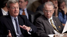 Senate Finance Committee Chairman Max Baucus (left) has had to make concessions on health care legislation to placate fellow Democrats. But those changes have angered Republicans like Sen. Chuck Grassley of Iowa.
