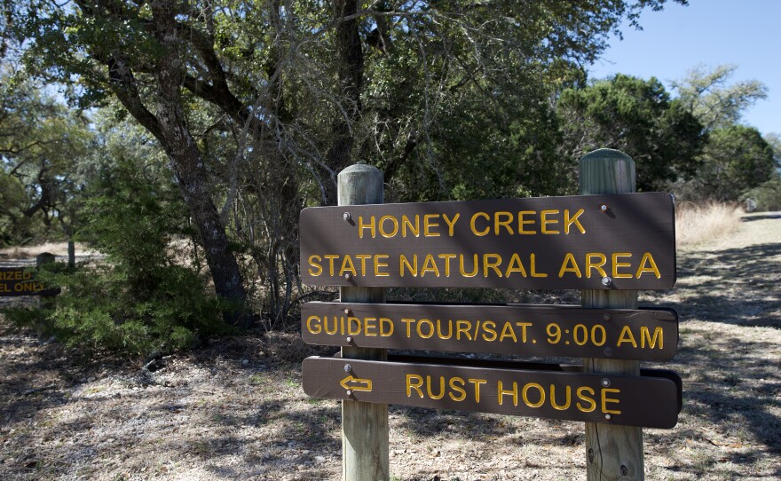 Admittance to see Honey Creek is by guided tour only.