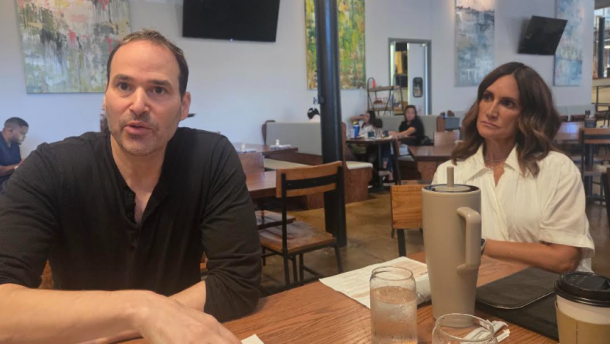 Andrew Scheck and Lisa Konstandt are both lifelong Democrats. Konstandt recently registered as an unaffiliated voter because of the Democratic Party's move away from Israel.