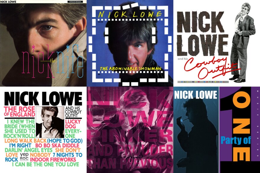 <em>Nick The Knife, The Abominable Snowman, Nick Lowe And His Cowboy Outfit, The Rose Of England, Pinker And Prouder Than Previous</em>, and<em> Party Of One</em> will all be reissued this year.