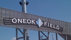 The entrance to ONEOK Field