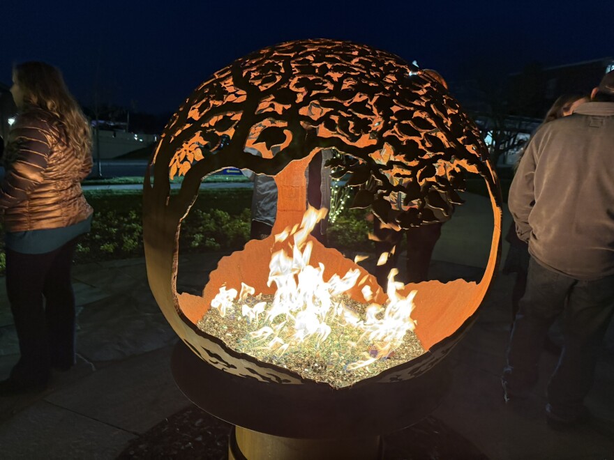 Reclaimed metal sculpture