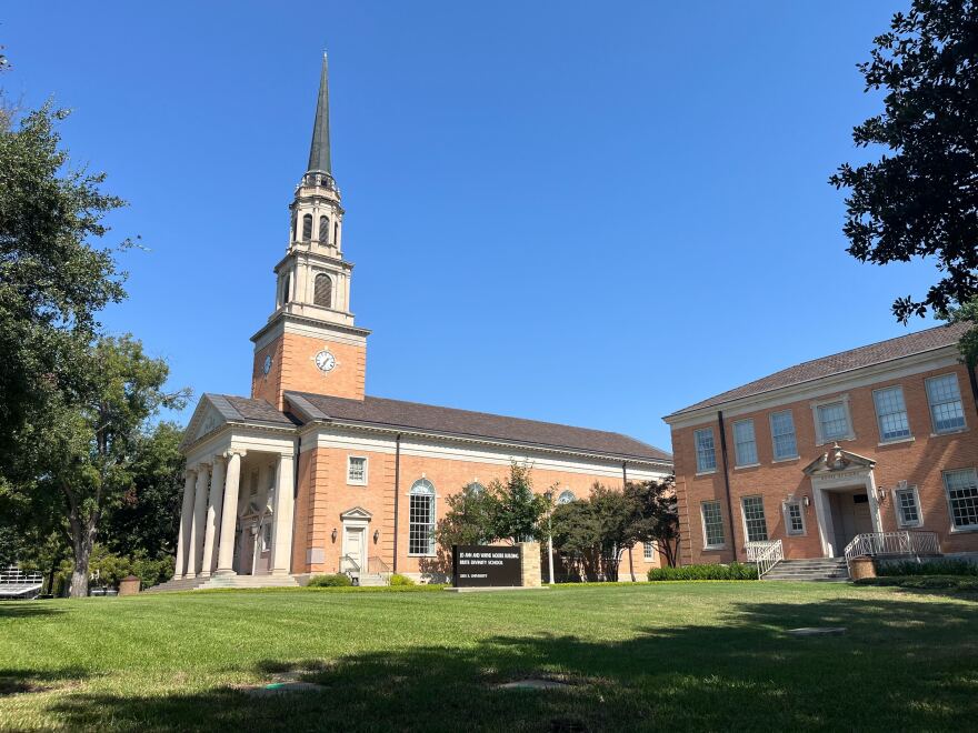 The Brite Divinity School operates on the Texas Christian University campus but is an independent institution from the university.