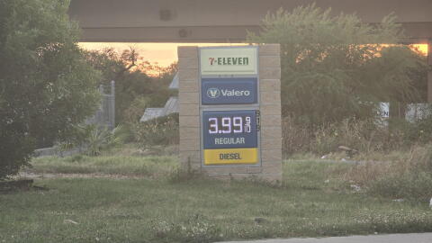 Gas prices at a convenience store north of downtown were up to $3.99/gallon on Sept. 8, 2026.