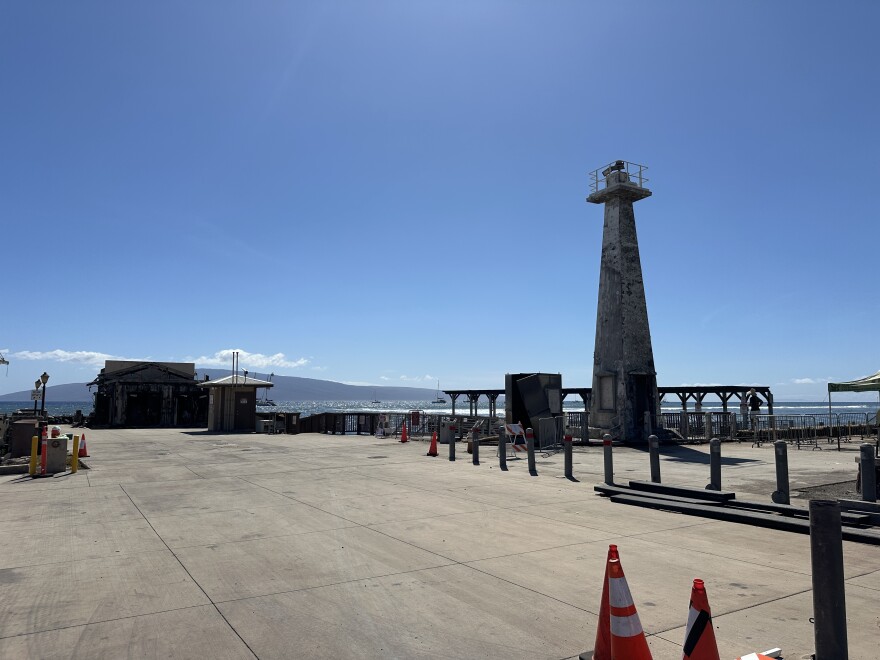 The Lahaina Harbor as seen on Aug. 1, 2025.