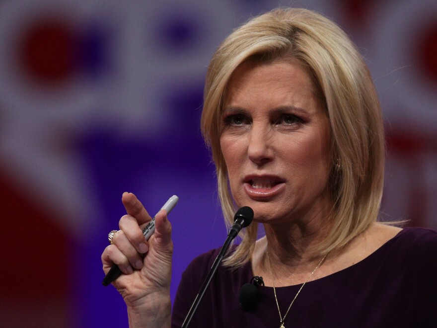 Fox News host Laura Ingraham said the head of the network's political Decision Desk "always made my skin crawl," in messages to stars Tucker Carlson and Sean Hannity following the 2020 election.