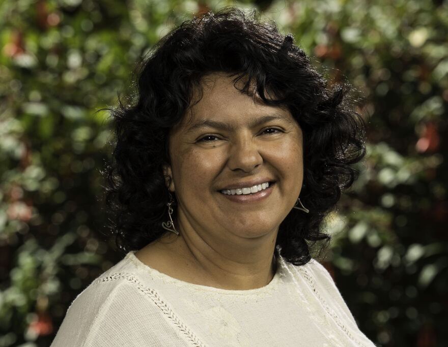 Berta Cáceres was awarded the Goldman Environmental Prize in 2015.