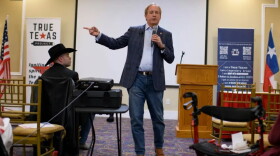  Texas Attorney General Ken Paxton endorses David Covey at an event in Beaumont on Monday, Jan 15, 2024.