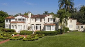 The Merrywood House on Lake Osceola in Winter Park was designed by architect