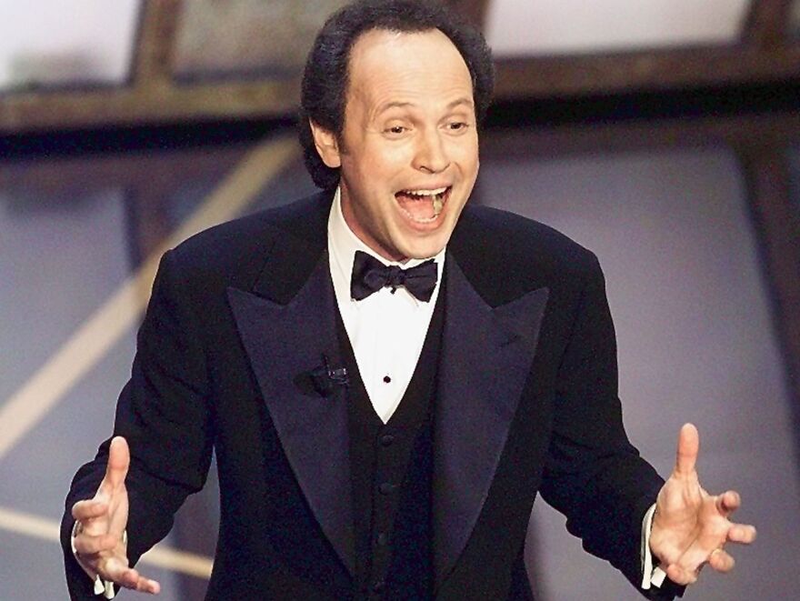 Billy Crystal has hosted the Academy Awards more times than anyone except Bob Hope. "I love doing it because I love the danger of it," Crystal says. "You have to come through and think on your feet."