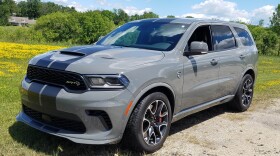 The 2021 Dodge Durango SRT Hellcat is a 2021 model only. This SUV leans heavily toward performance, yet is as comfortable as your living room sofa on the inside and seats up to seven.