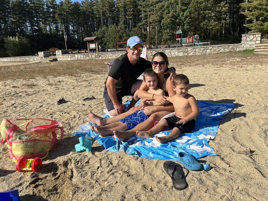 Kayla Sovie, Joey Guarracino and their kids say they're trying to soak up every bit of summer weather they can, before the cold comes.