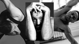 From left, Ashley Jones, Darren Stevenson, and Hassiem Muhammad of PUSH Physical Theatre. 