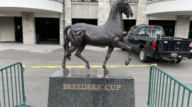 Breeders Cup Statue at Keeneland Race Track