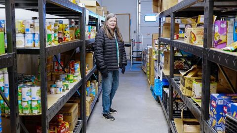 Palmer Food Bank Executive Director Jennifer Brandt