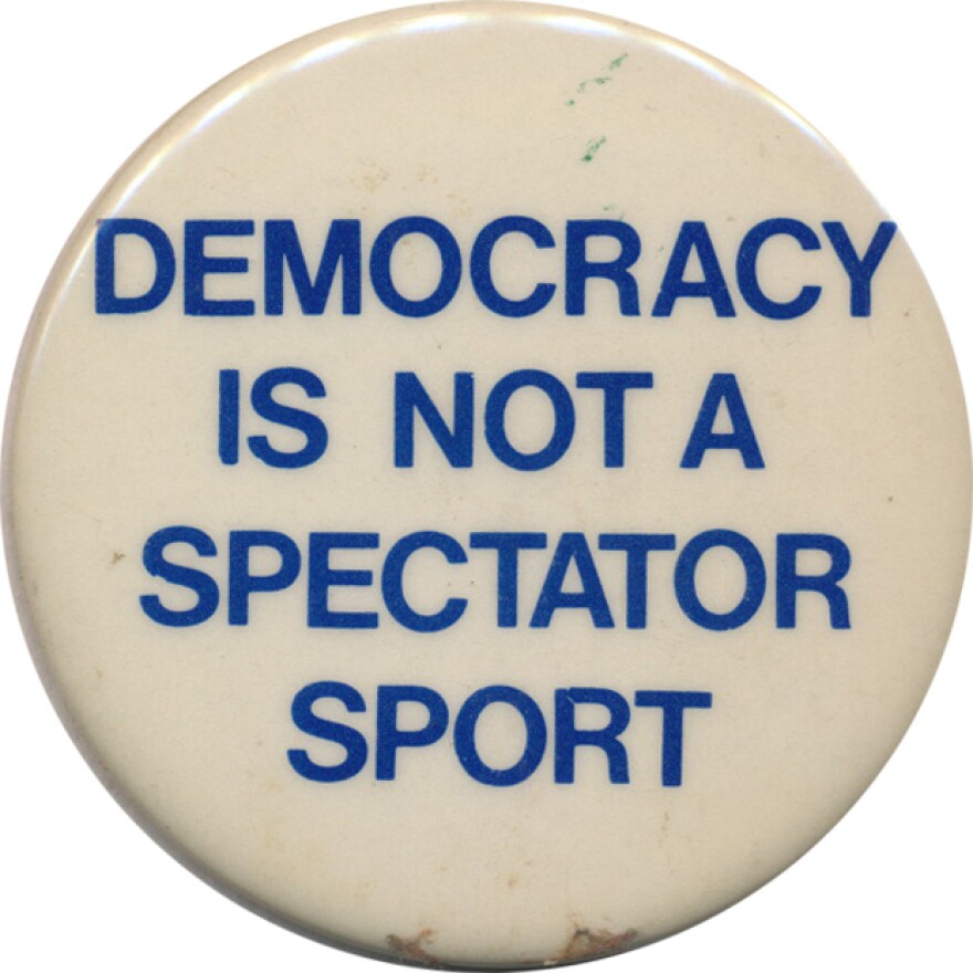 democracy not a spectator sport